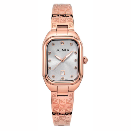 Bonia Monogram BNB10795-2517 Stainless Steel Women Watch